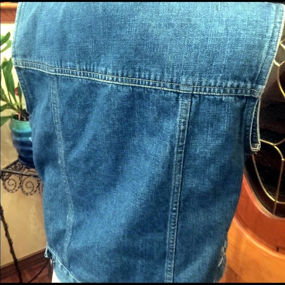 Crazy Horse Jean Vest size M - Picture 3 of 8